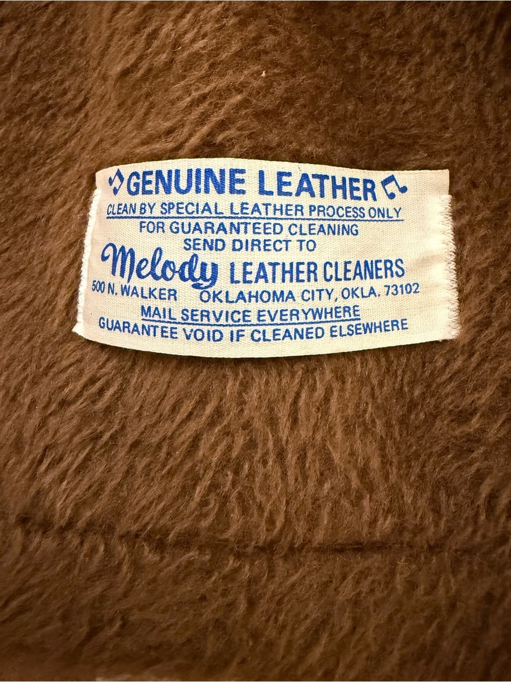 Vintage Pioneer Wear Suede Sherpa Rancher Jacket Brown Western Coat Size 44 - Picture 7 of 16